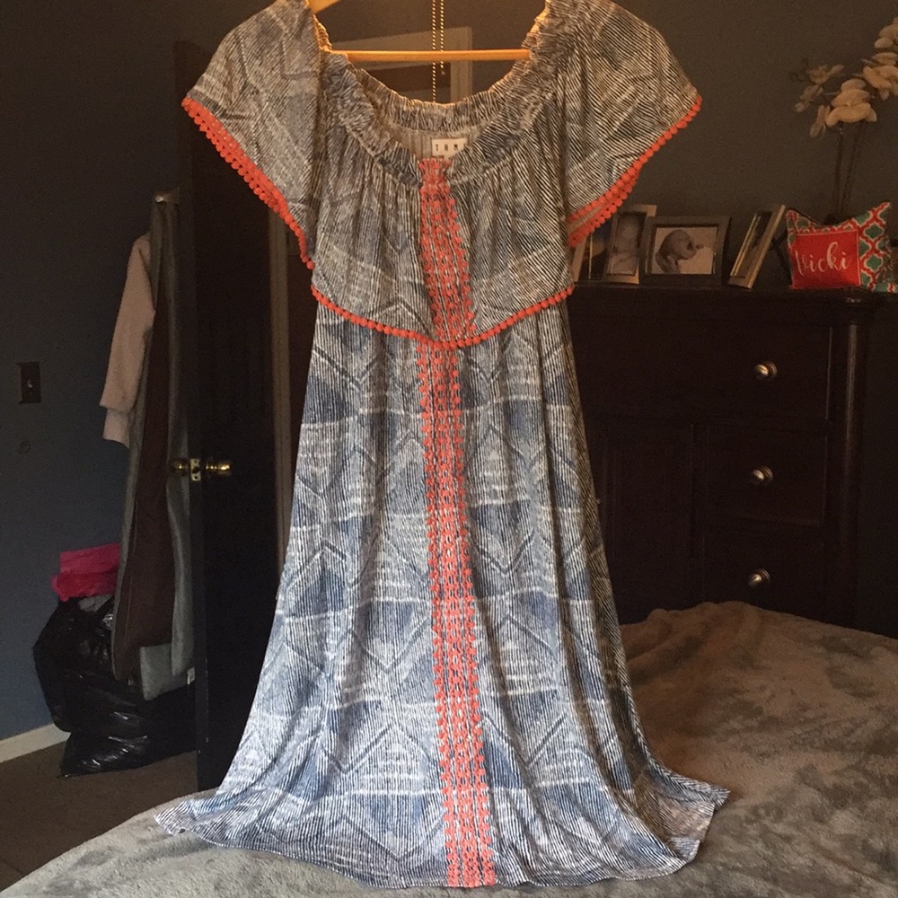 THML off shoulders summer dress